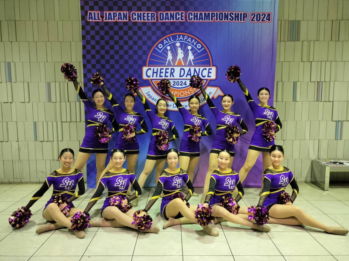 中高チア部】ALL JAPAN CHEER DANCE CHAMPIONSHIP2024 関東予選に出場